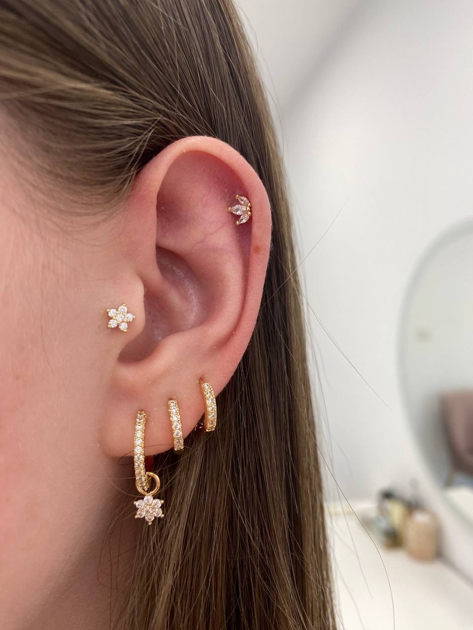 Piercing uszu – zdjęcie 1