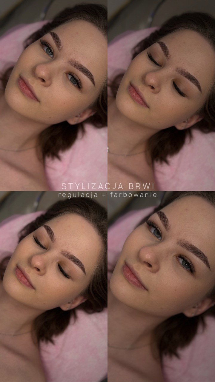 Stylizacja brwi, rzęs i laminacja