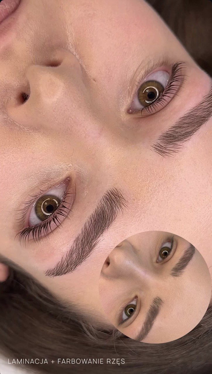 Stylizacja brwi, rzęs i laminacja – zdjęcie 3